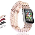 A Series 7 6 5 4 Band, Bling Stretch strap, Bling Pearls